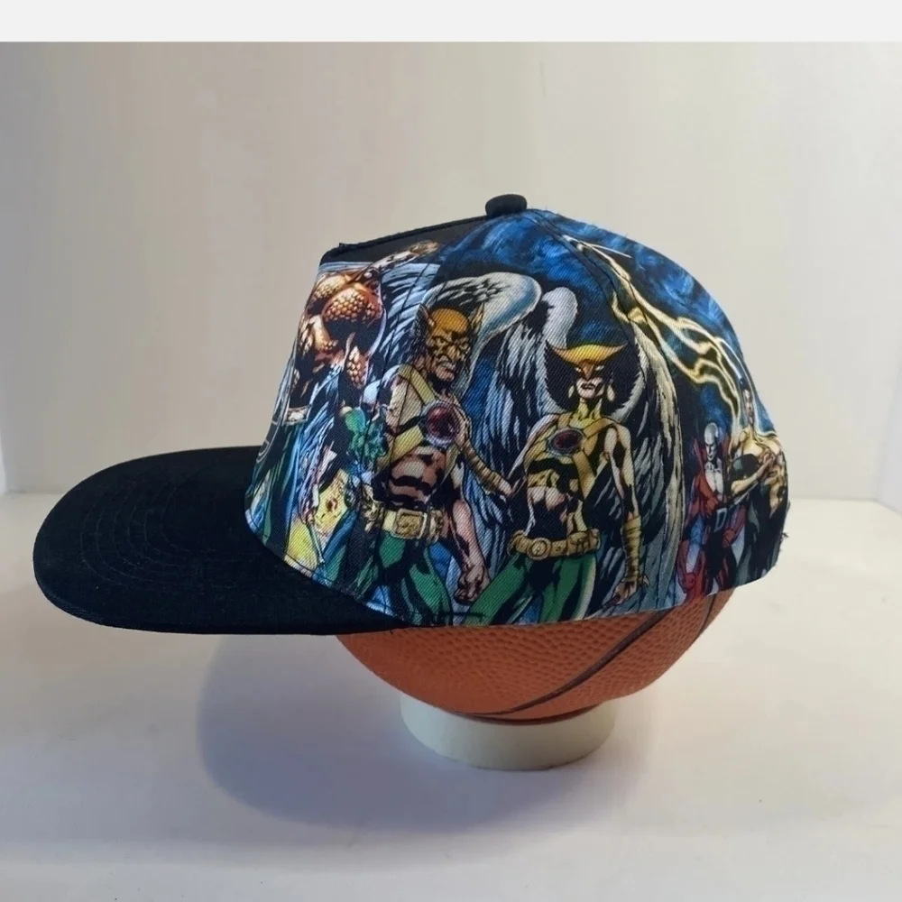 KIDS Youth DC Justice League Snapback Flat Bill Hat Cap One Size - Picture 2 of 6